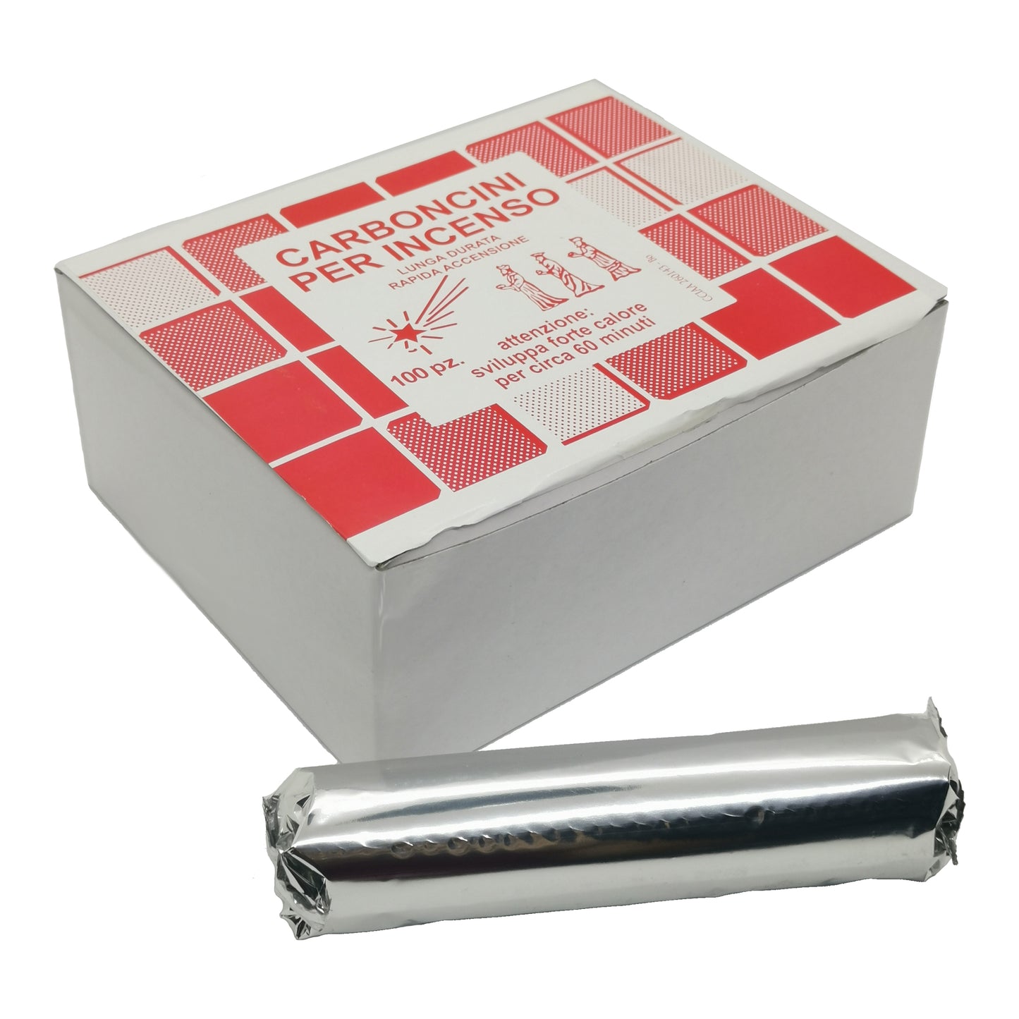 Charcoal – Quick Lighting, 100 Tablets (Use For Burning Incense)