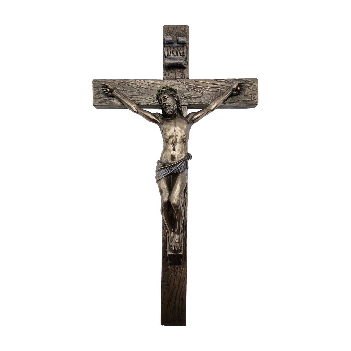 Crucifix – Hanging Resin Cross (Veronese Design)