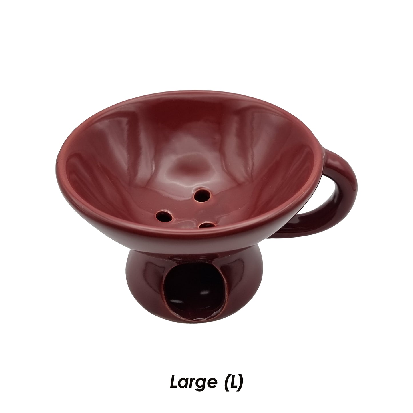Porcelain Incense Burner – Red Colour