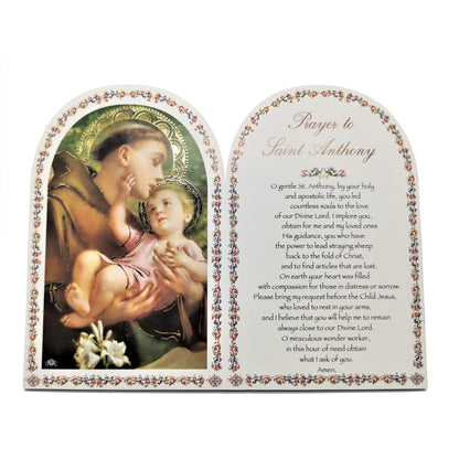 Plaque - Prayers to Saint Anthony